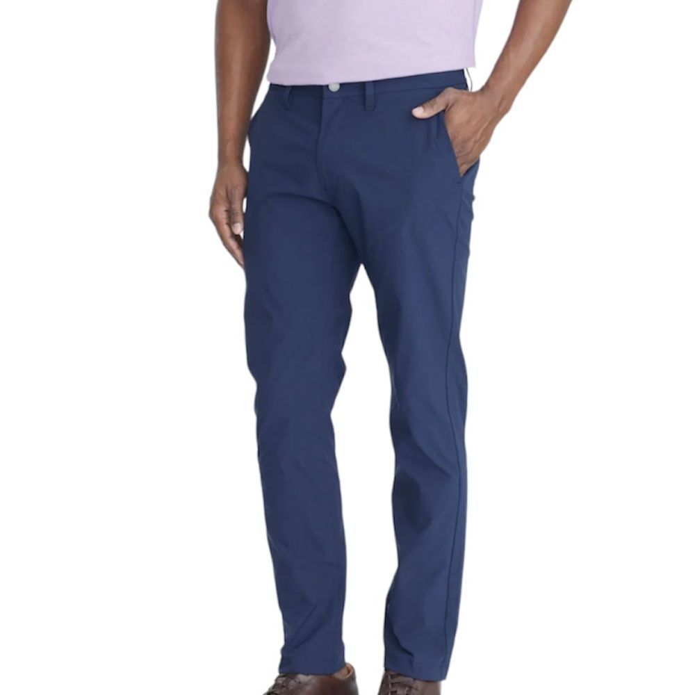 NWT UNTUCKit Straight Fit Navy Traveler Pants Sizes 34 x 30